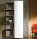 contemporary entryway cabinet / wall-mounted / high / wood veneer
