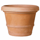 plastic plant pot / round / conical