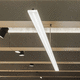 hanging light fixture / LED / linear / commercial