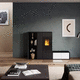 pellet heating stove / 0 - 5 kW / 8 kW / floor-mounted