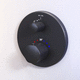 shower mixer tap / built-in / metal / thermostatic
