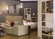 wall bookcase / modular / contemporary / commercial