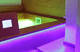 professional bathtub / wooden / whirlpool / white