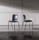 contemporary chair / indoor / fabric / leather