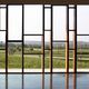panel curtain wall / wooden / mirror