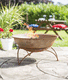 charcoal fire pit / steel / cast iron