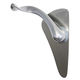 people with reduced mobility handle / door / brushed aluminum / contemporary