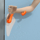people with reduced mobility handle / door / polypropylene / contemporary