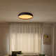 contemporary ceiling light / round / aluminum / PMMA