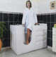 corner bathtub / free-standing / acrylic / ABS