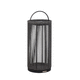 lantern lamp / floor / aluminum / rope