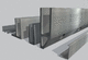 metal fastening system / for panel