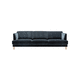 contemporary sofa / fabric / with removable cushion / with armrests