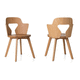 contemporary chair / indoor / fabric / leather