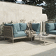 porcelain stoneware tile / polished / indoor / outdoor