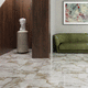 ceramic tile / high-gloss / indoor / living room