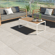 porcelain stoneware tile / indoor / outdoor / floor