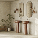 porcelain stoneware tile / matte / natural finish / textured