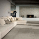 porcelain stoneware tile / polished / indoor / outdoor