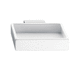 wall-mounted soap dish / metal