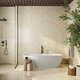 porcelain stoneware tile / matte / indoor / bathroom