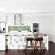 porcelain stoneware tile / polished / indoor / wall