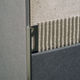 resin edge trim / chrome-plated brass / aluminum / for tile