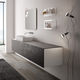 wall-hung washbasin cabinet / ceramic / contemporary / with drawers