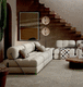 porcelain stoneware tile / matte / indoor / living room