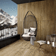 porcelain stoneware tile / matte / indoor / outdoor