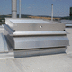 aluminum ventilation damper / for building