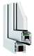PVC window / casement / double-glazed / thermal break