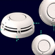 infrared smoke sensor / thermistor / optical / indoor