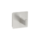 contemporary coat hook / stainless steel / individual / commercial