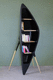 free-standing bookcase / original design / resin