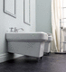wall-hung bidet / ceramic
