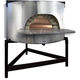 commercial pizza oven / gas / wood-burning / compact