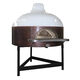 commercial pizza oven / gas / wood-burning / compact