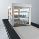 counter refrigerated display case / for shop / for restaurant / for commercial kitchen