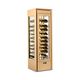 upright refrigerated display case / for restaurants / for wine