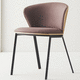 contemporary chair / indoor / fabric / synthetic leather