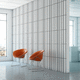 wall-mounted acoustic panel / for ceiling / for room divider / polyester