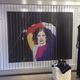 wall-mounted display panel / indoor / trivision / aluminum