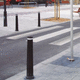 security post / dual elastomer / high / reflective