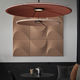 pendant lamp / felt / contemporary / straight