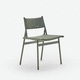 contemporary dining chair / kitchen / outdoor / fabric