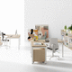 executive desk / wall-mounted / individual / contemporary