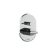 shower mixer tap / built-in / metal / bathroom
