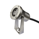 submersible spotlight / surface mounted / LED / round