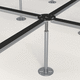 metal raised access floor structure / high-resistance / indoor / adjustable